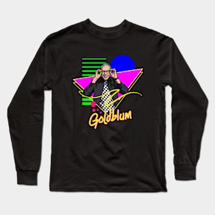 Retro Jeff Goldblum T-shirt Design Long Sleeve T-Shirt